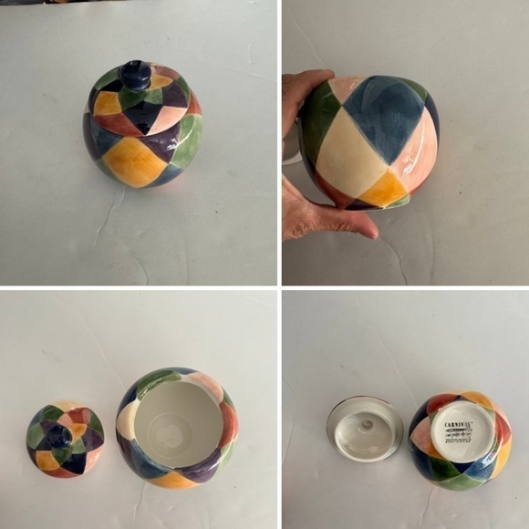 Tabletops Unlimited Carnival Collection Handpainted - Picture 13 of 17